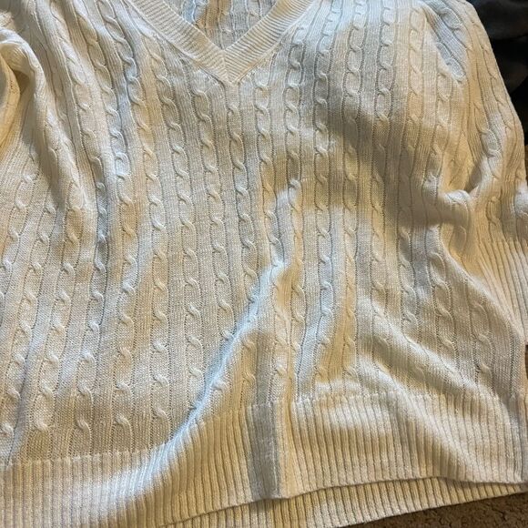 NWT j crew linen sweater M - Picture 4 of 7